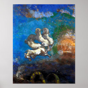 Chariot of Apollo, Redon Poster