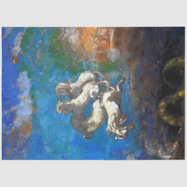 Chariot of Apollo, Redon Tissue Paper (Front)