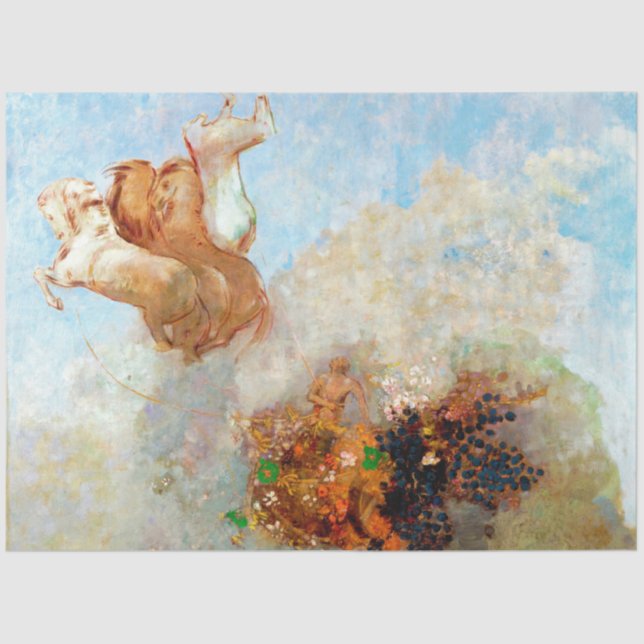 Chariot of Apollo, Redon Tissue Paper (Front)