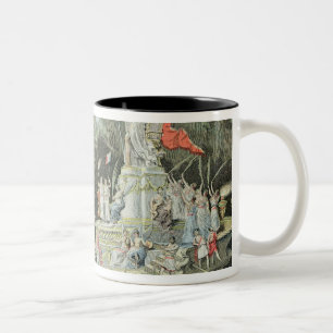 Chariot of the Triumph of the Republic Two-Tone Coffee Mug