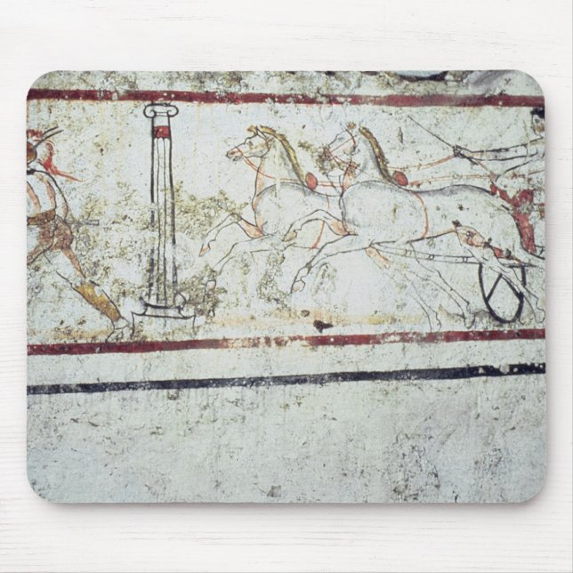 Charioteer and Gladiator, from the Tomb of Mouse Mat (Front)