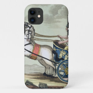 Charioteer, from 'L'Antica Roma', 1825 (colour lit iPhone 11 Case