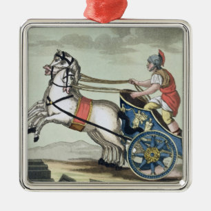 Charioteer, from 'L'Antica Roma', 1825 (colour lit Metal Tree Decoration