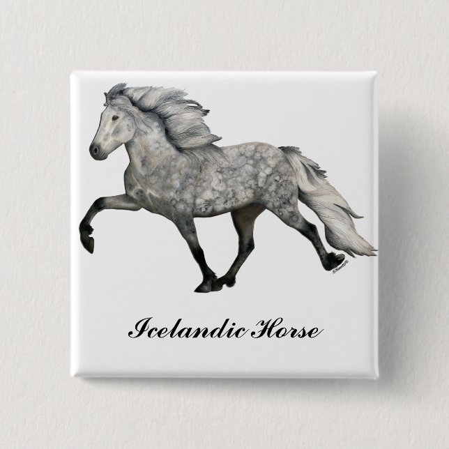 Charismatic 15 Cm Square Badge (Front)