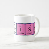 Charisse periodic table name mug (Front Right)