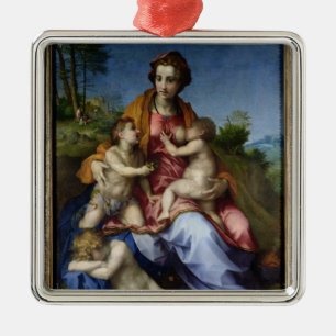 Charity, 1518-19 metal tree decoration