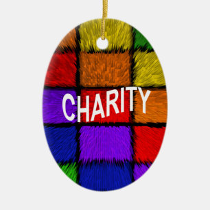 CHARITY CERAMIC TREE DECORATION