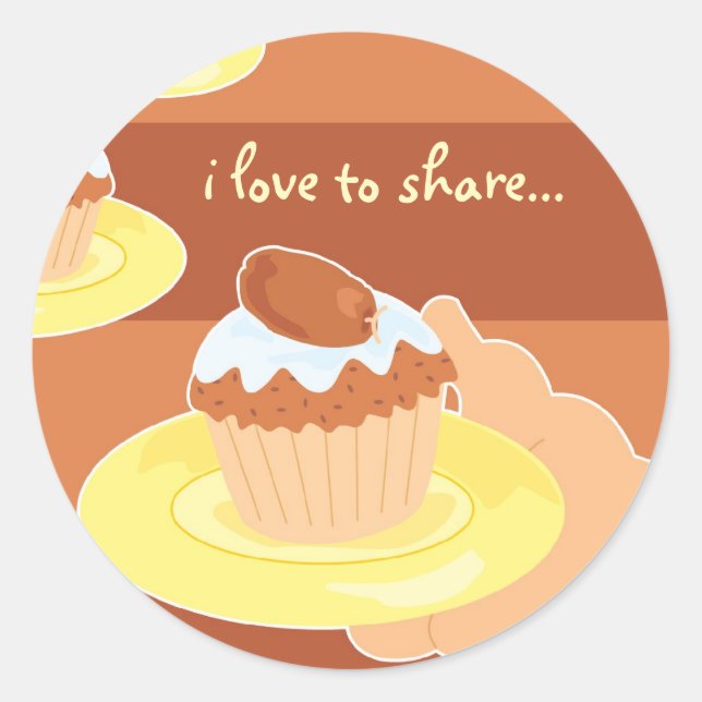 Charity Concept-1 Classic Round Sticker (Front)