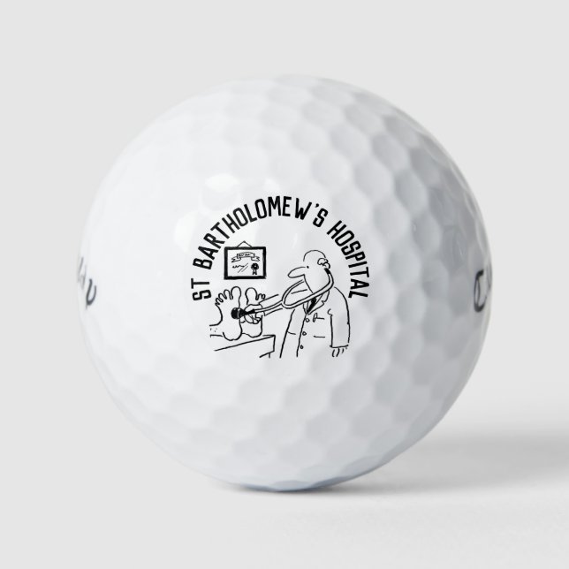 Charity Fund Raiser Gift Item Golf Balls (Front)