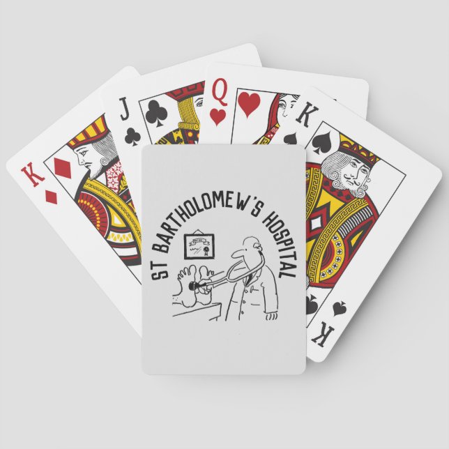 Charity Fund Raiser Gift Item Playing Cards (Back)
