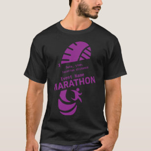 Charity marathon promotional event merch   T-Shirt
