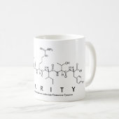 Charity peptide name mug (Front Right)