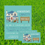 Charity Yard Sale Event Advertising Flyer<br><div class="desc">Charity Yard Sale Event Advertising Flyer by The Business Card Store.</div>