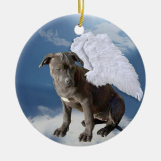 Charity's Law, Eagle's Den Rescue Angel Ceramic Tree Decoration