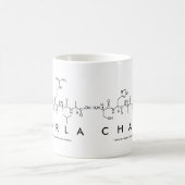 Charla peptide name mug (Center)