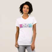 Charla periodic table name shirt (Front Full)