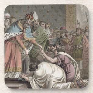 Charlemagne (742-814) Receives the Ambassadors fro Coaster