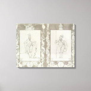 Charlemagne and Heymon, 1804-5 Canvas Print