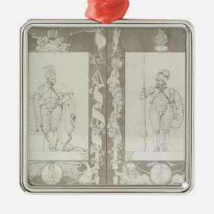 Charlemagne and Heymon, 1804-5 Metal Tree Decoration