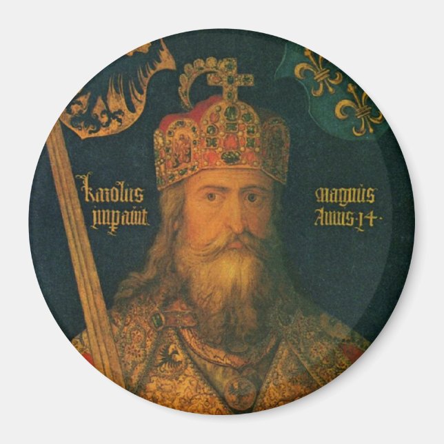 Charlemagne by Dürer Magnet (Front)
