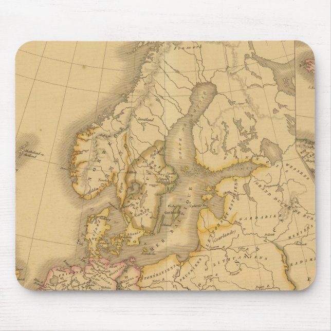 Charlemagne Empire Mouse Mat (Front)