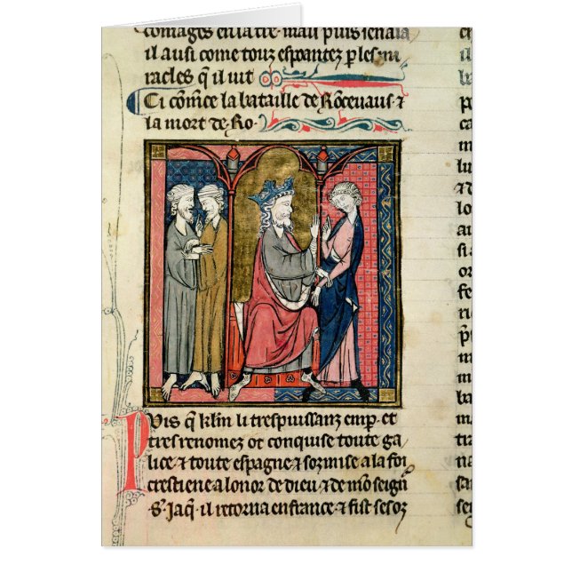 Charlemagne sending Ganelon (Front)