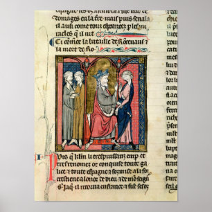 Charlemagne sending Ganelon Poster