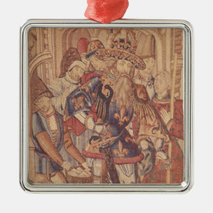 Charlemagne  Tournai Workshop Metal Tree Decoration