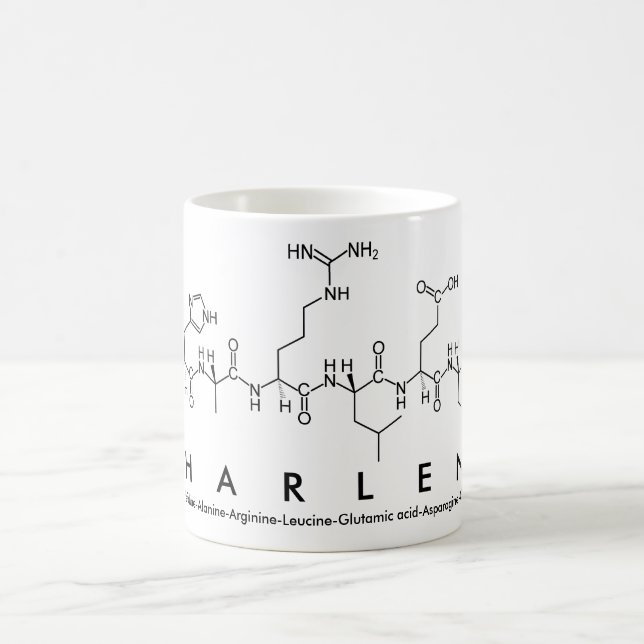 Charlene peptide name mug (Center)