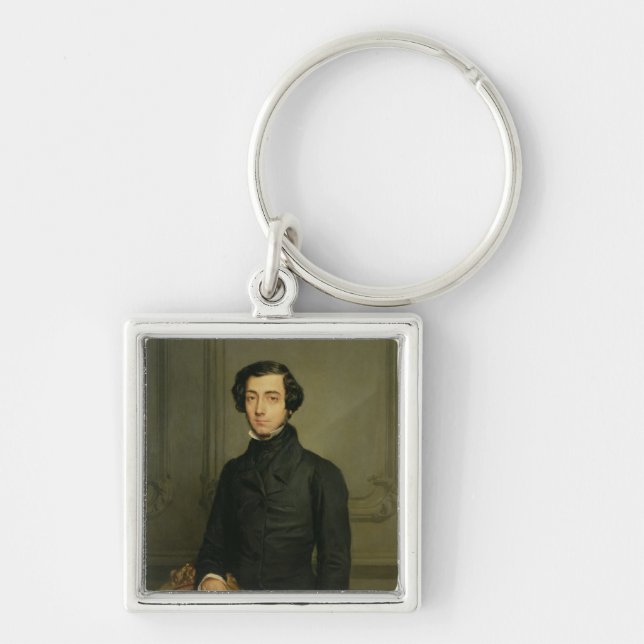 Charles-Alexis-Henri Clerel de Tocqueville  1850 Key Ring (Front)
