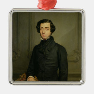 Charles-Alexis-Henri Clerel de Tocqueville 1850 Metal Tree Decoration