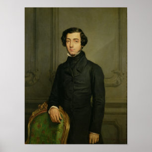 Charles-Alexis-Henri Clerel de Tocqueville  1850 Poster