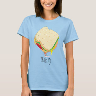 Charles Antlas™_Baloney Sandwich Think Big #2 T-Shirt