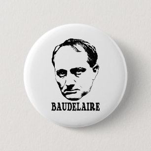 Charles Baudelaire 6 Cm Round Badge