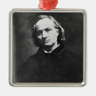 Charles Baudelaire Metal Tree Decoration