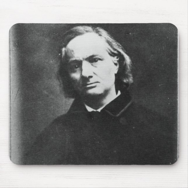 Charles Baudelaire Mouse Mat (Front)
