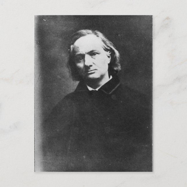 Charles Baudelaire Postcard (Front)