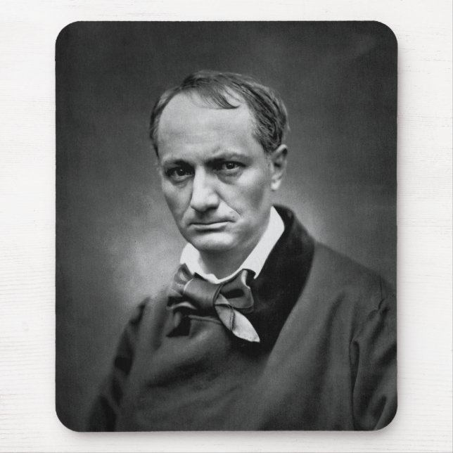 Charles Baudelaire - Vintage Photo 1878 Mouse Mat (Front)