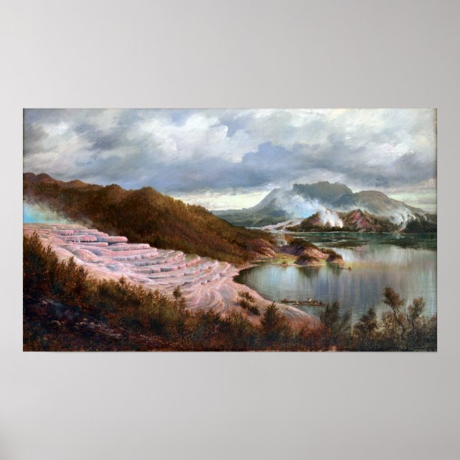 Charles Blomfield The Terraces Poster (Front)