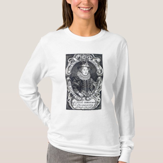 Charles Blount, 8th Baron Mountjoy T-Shirt (Front)