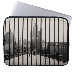 Charles bridge in Prague Laptop Sleeve