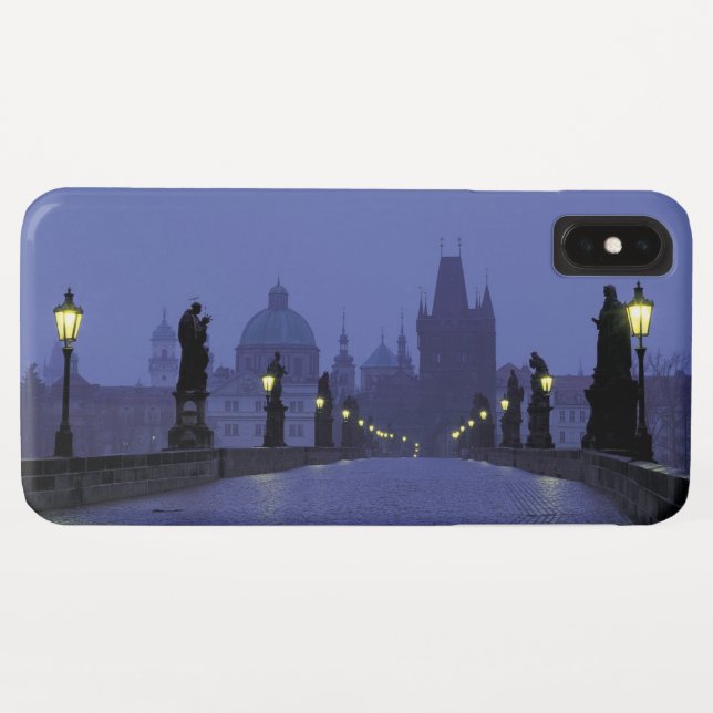 Charles Bridge Prague Case-Mate iPhone Case (Back (Horizontal))