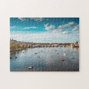 Charles Bridge, Prague City, Czech Republic Jigsaw Puzzle