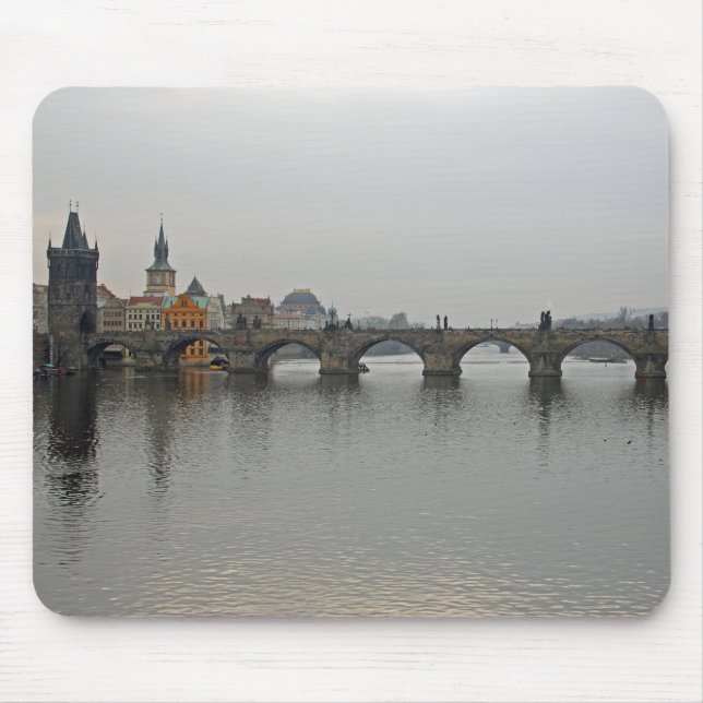 Charles Bridge, Prague Mouse Mat (Front)