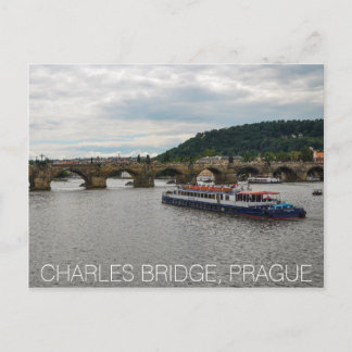 Charles Bridge Prague Postcard