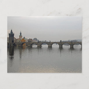 Charles Bridge, Prague Postcard