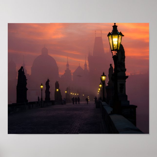 Charles Bridge Prague Poster (Front)