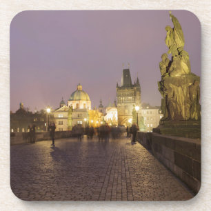 Charles Bridge, Prague souvenir photo Coaster