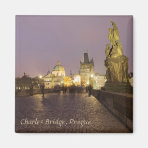 Charles Bridge, Prague souvenir photo Magnet