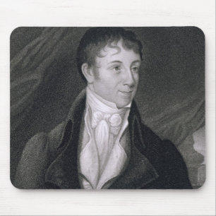 Charles Brockden Brown (1771-1810) engraved by Joh Mouse Mat